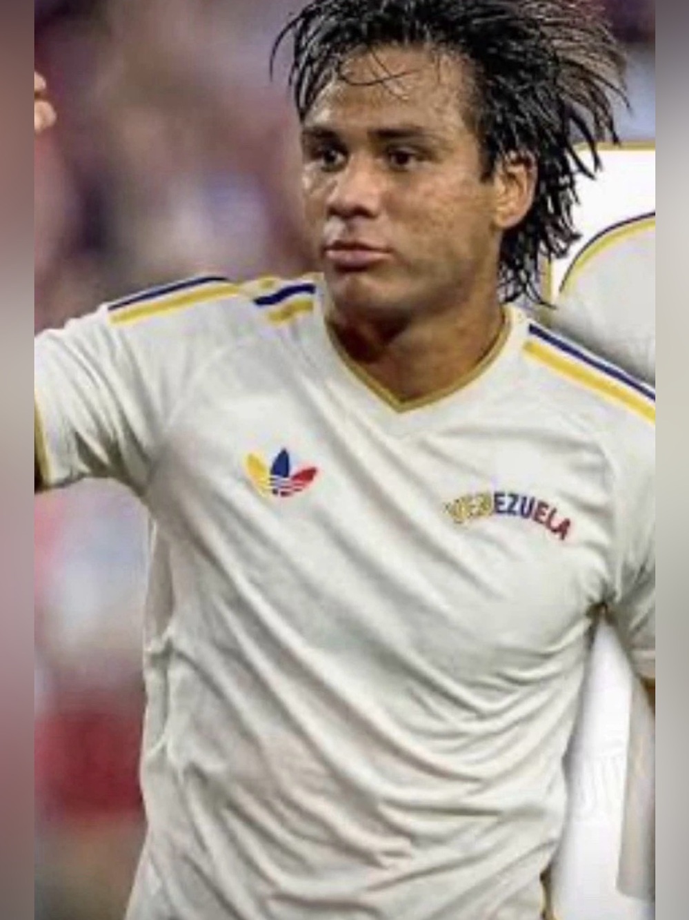 Adidas Authentic Venezuela National Team White 2026 Jersey JY5076 Men’s Sz: 2XL - Picture 2 of 7